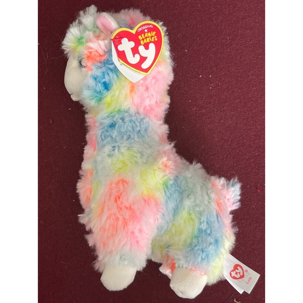 TY Beanie Babies Lola the Llama With Tags The Beanie Babies Collection